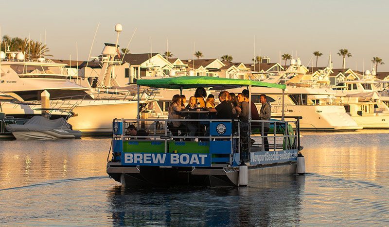 A Unique Boating Experience | Newport Beach Brew Boat